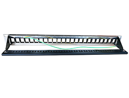180° FTP Blank Patch Panel 24 port