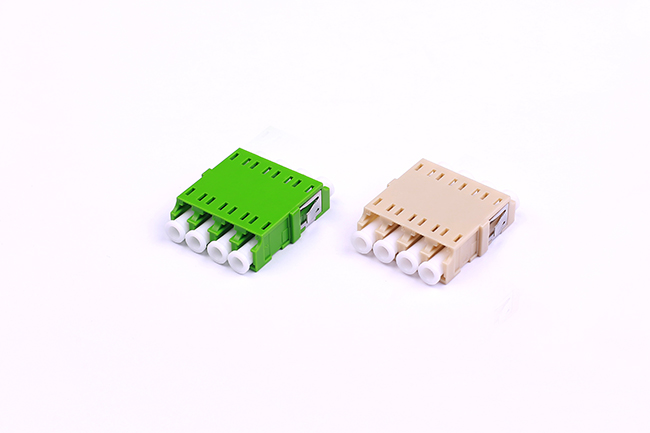 LC Quad flangeless adapter
