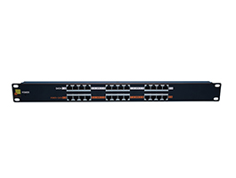 POE patch panel Cat5e 12Port