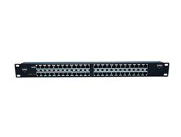 POE patch panel Cat5e 24Port