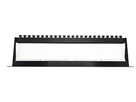 UTP Cat6A 0.5U 24Port Patch Panel(Aluminium)