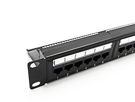 UTP Cat6A 1U 24 Port Patch Panel