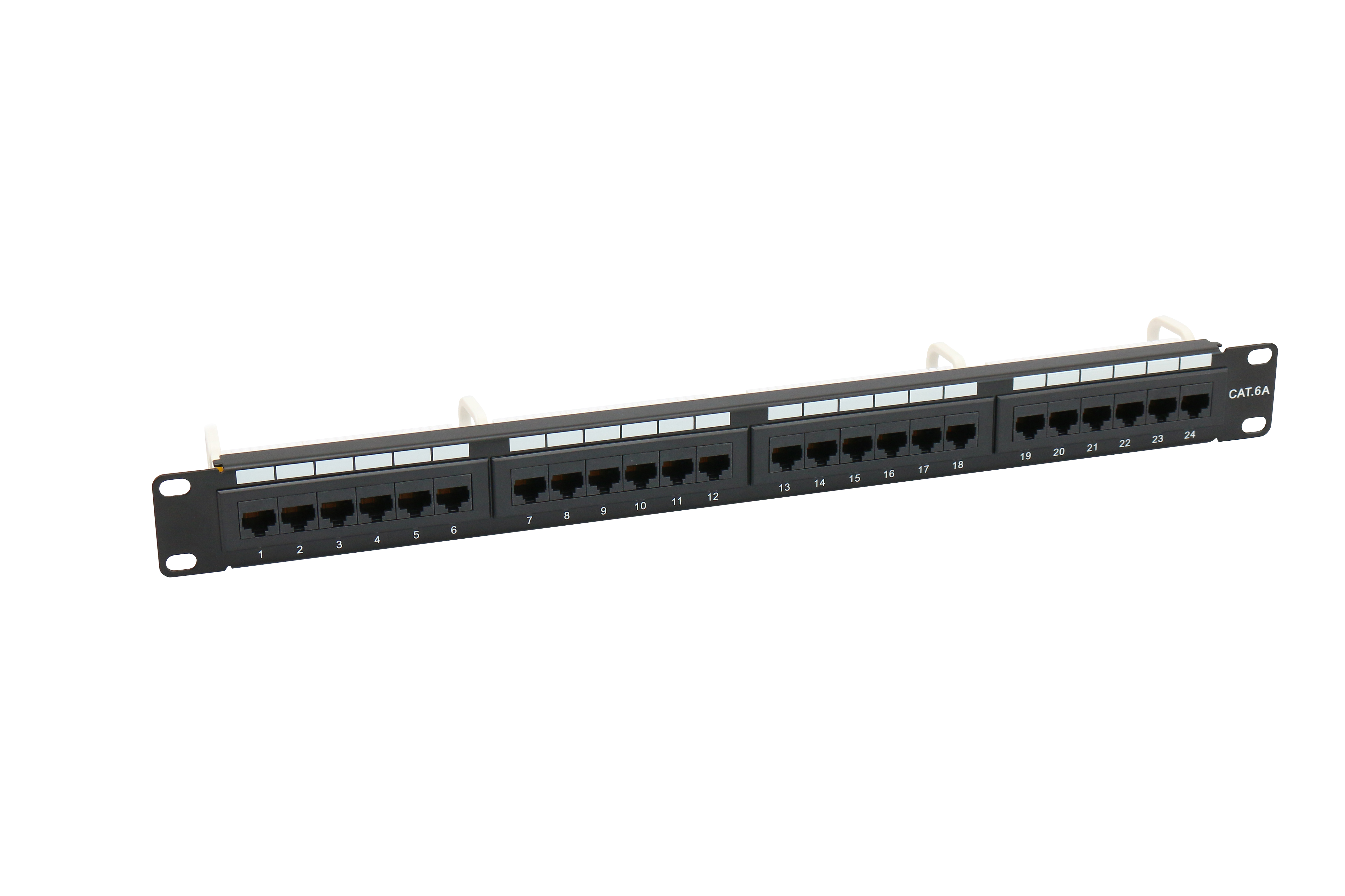 UTP Cat6A 1U 24 Port Patch Panel