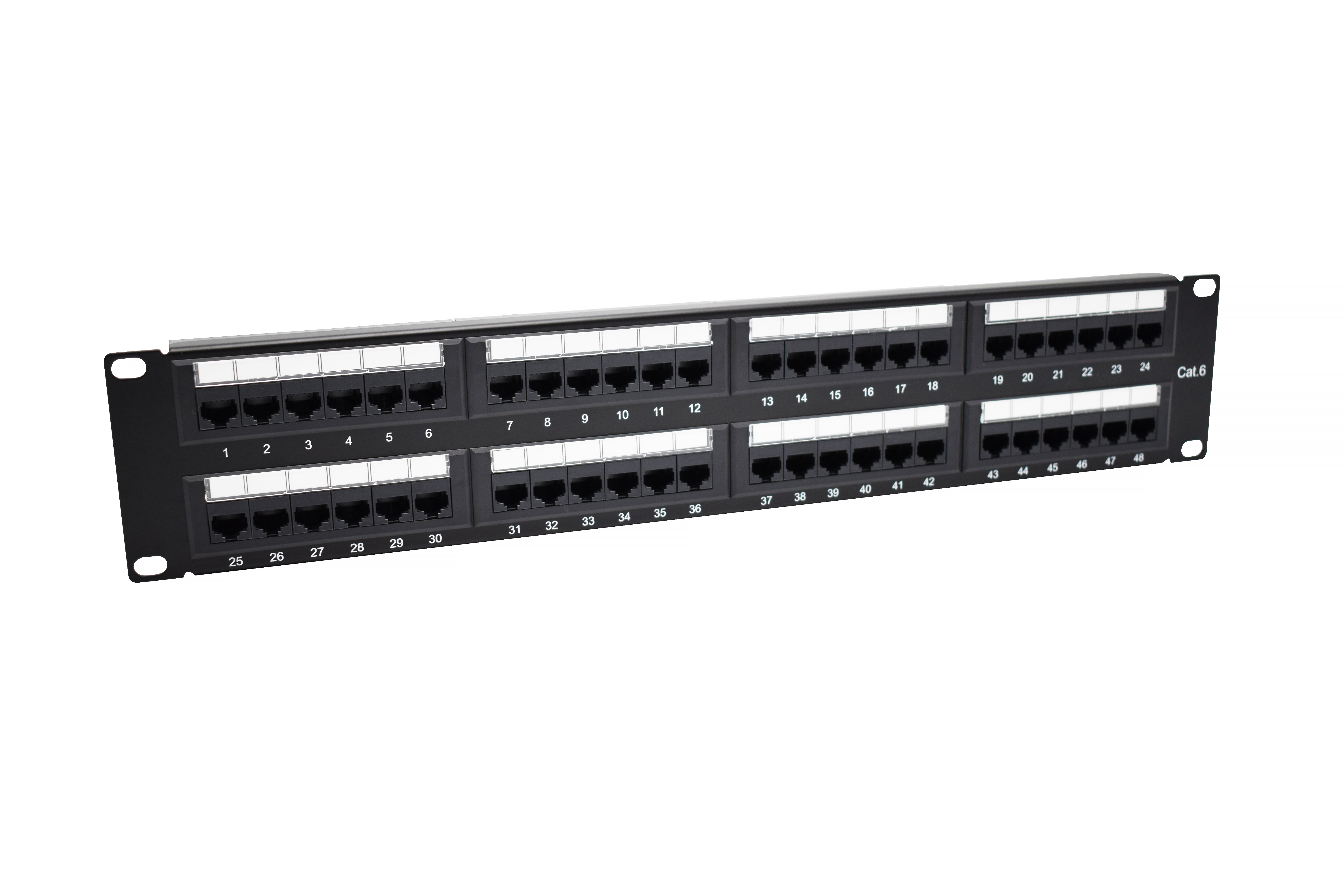 UTP Cat6 2U 48 Port Patch Panel