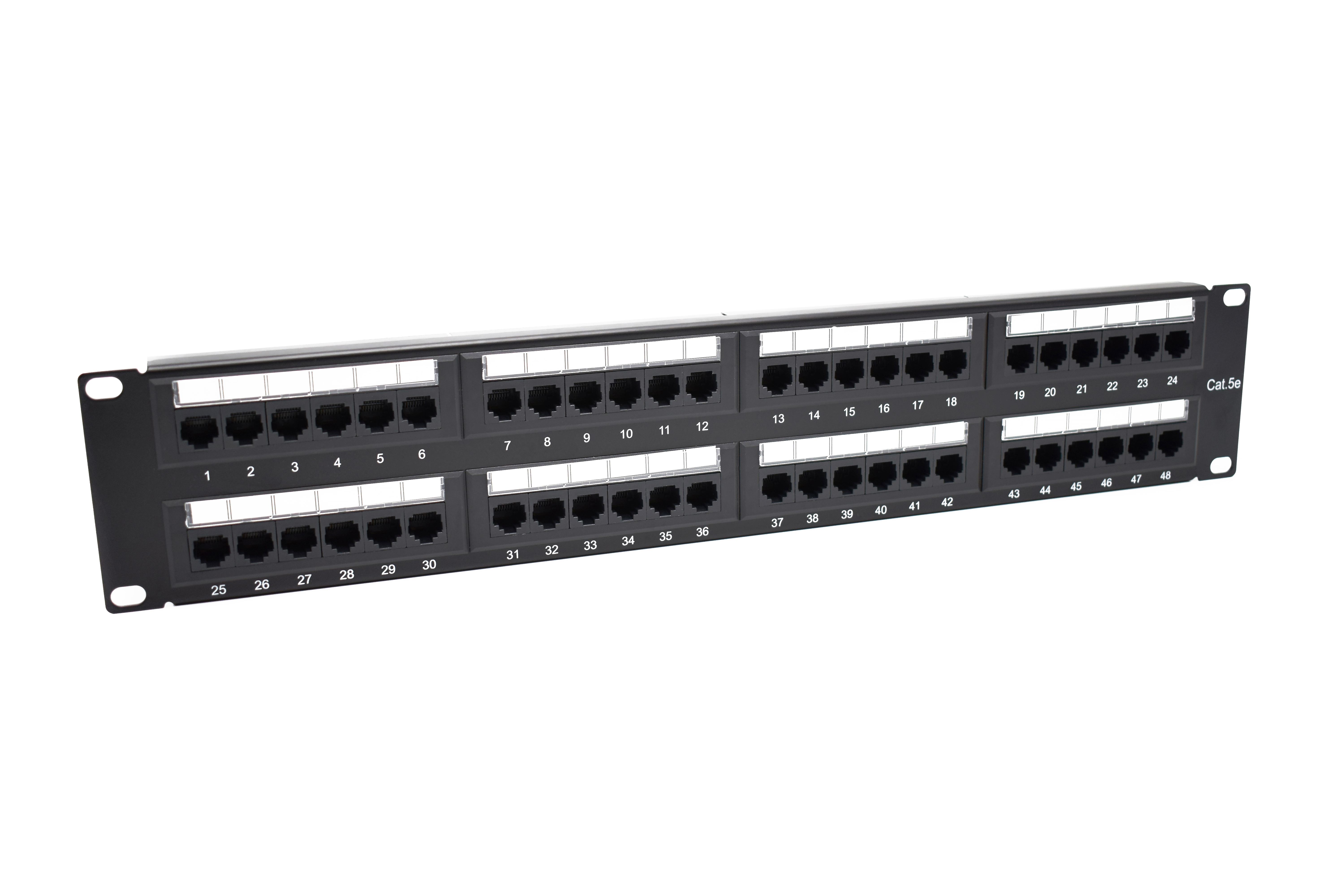 UTP Cat5e 2U 48 Port Patch Panel