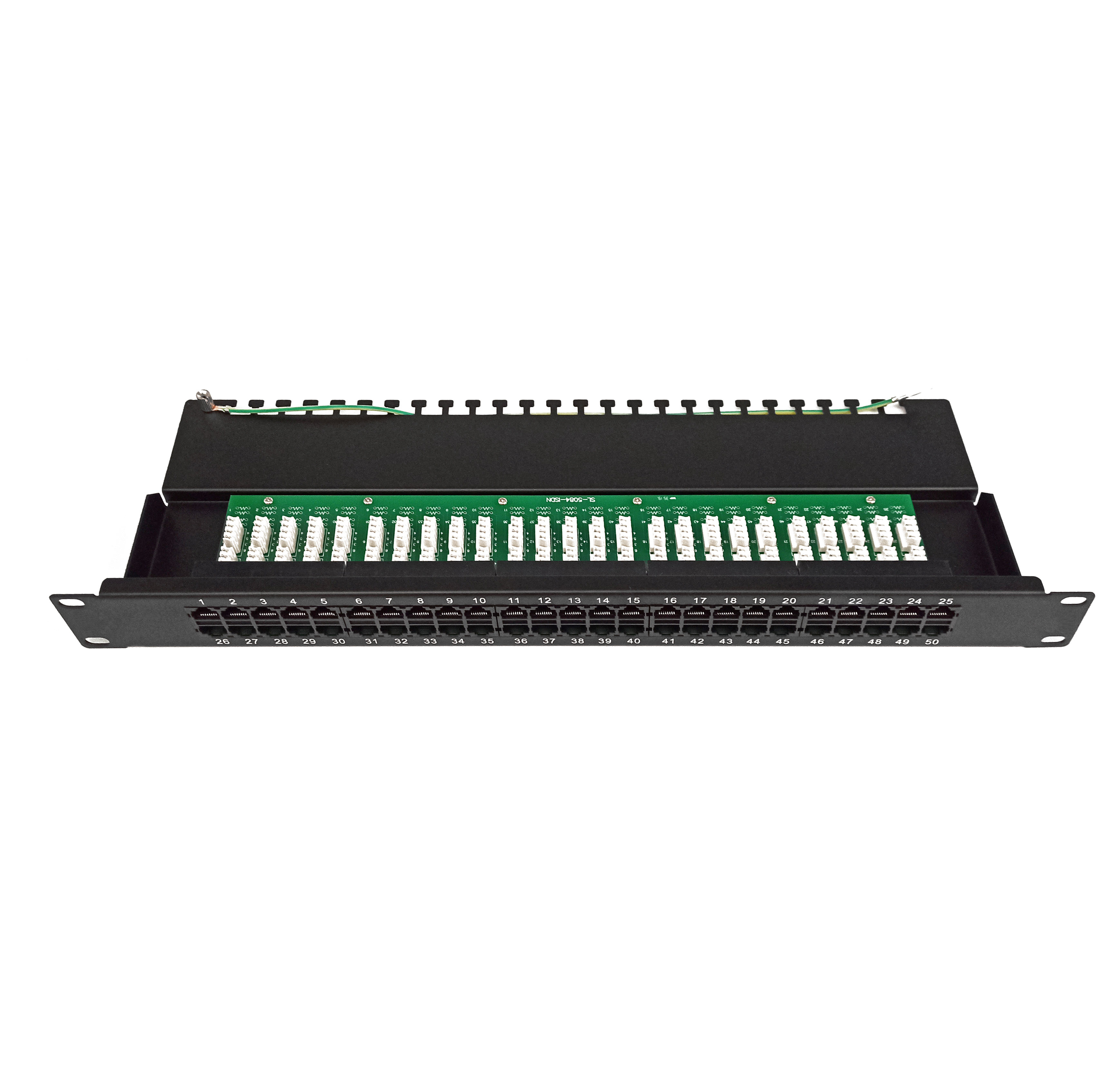 UTP 1U 50 Port Voice Patch Panel